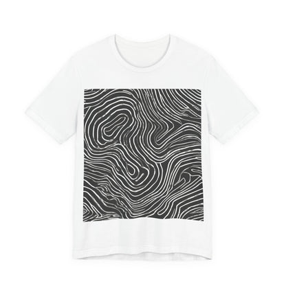 boostlete-field-day-pattern-topographic-badge-0307 — Unisex Jersey Short Sleeve (B+C 3001)
