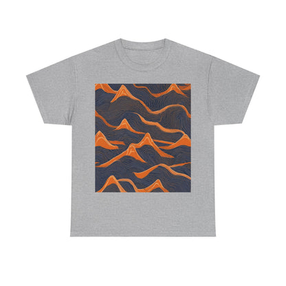boostlete-boost-mode-pattern-topographic-engraved-0035 — Unisex Heavy Cotton Tee (Gildan 5000)