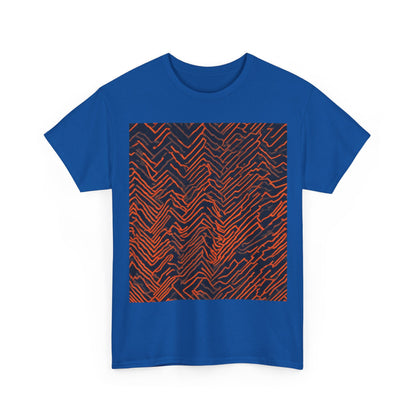 boostlete-field-day-pattern-ekg-modern-0087 — Unisex Heavy Cotton Tee (Gildan 5000)