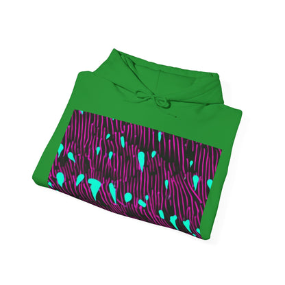 boostlete-am-crew-pattern-dotted-vector-0027 — Unisex Heavy Blend Hooded Sweatshirt (Gildan)