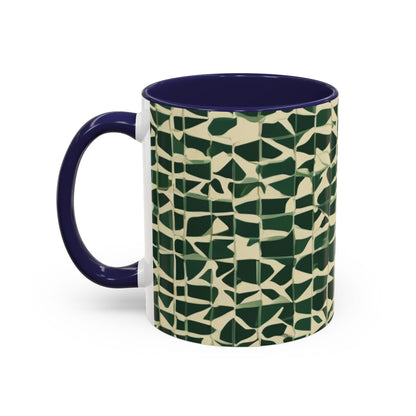 boostlete-iron-intent-pattern-plate-number-isometric-0099 — Accent Mug 11oz/15oz