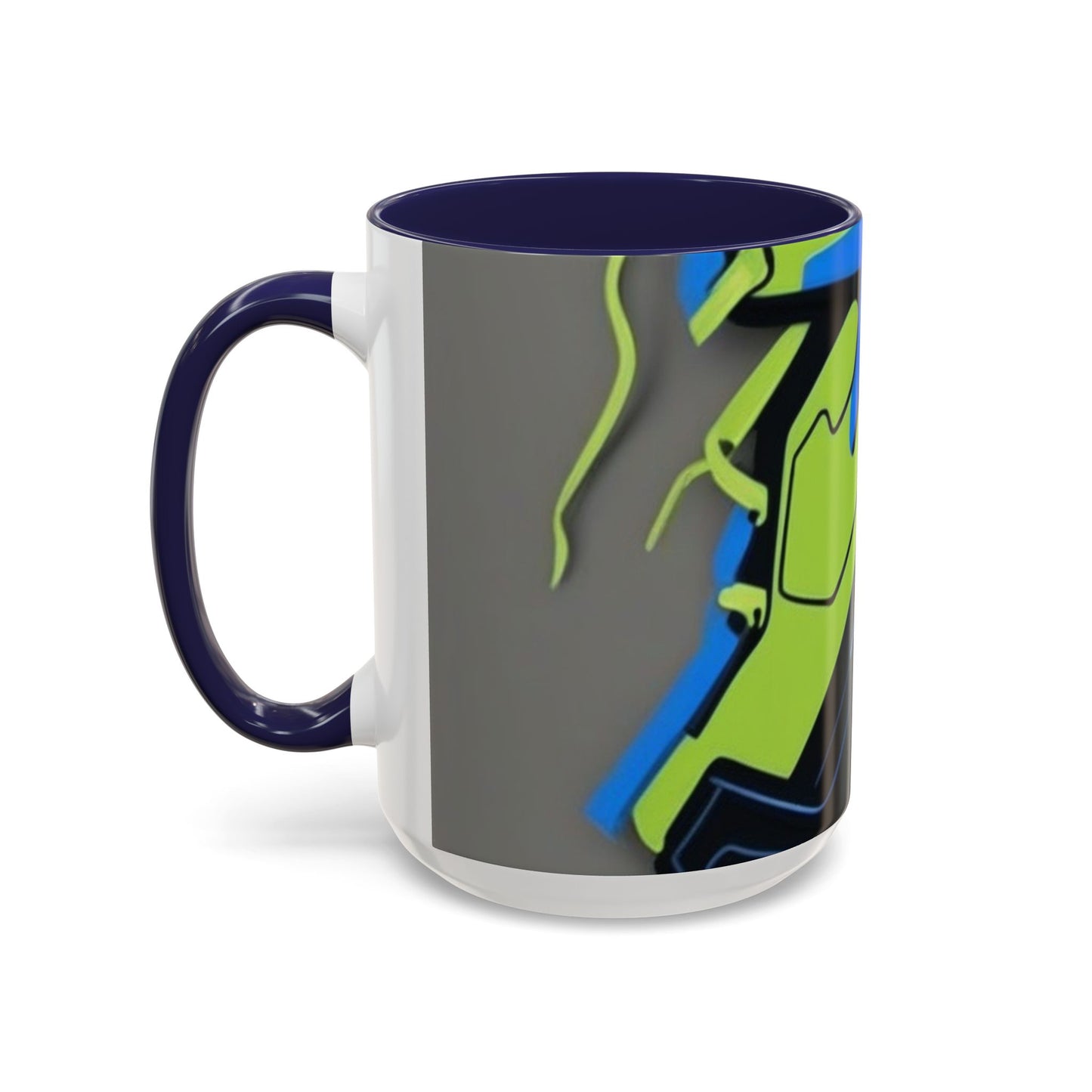boostlete-quiet-power-icon-sneaker-duotone-paper-0066 — Accent Mug 11oz/15oz