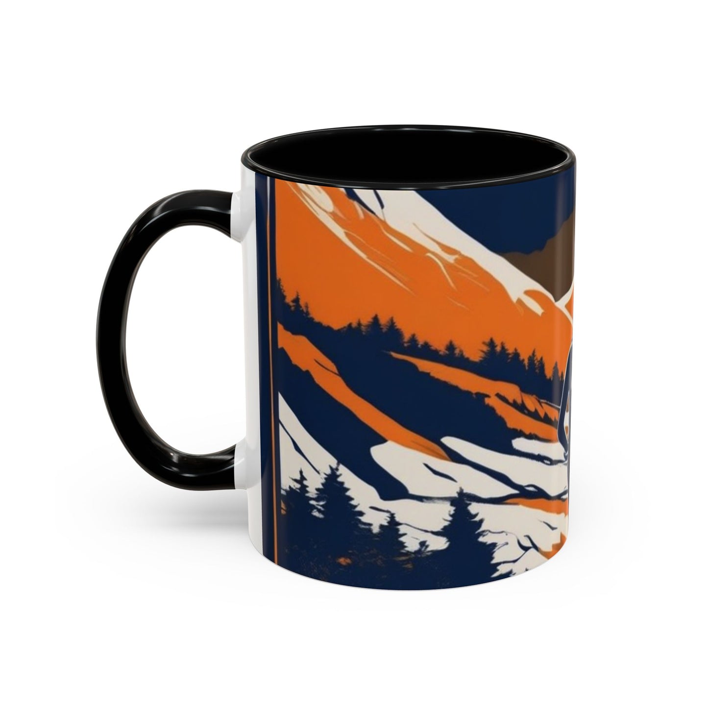 boostlete-quiet-power-scene-trail-duotone-modern-0120 — Accent Mug 11oz/15oz