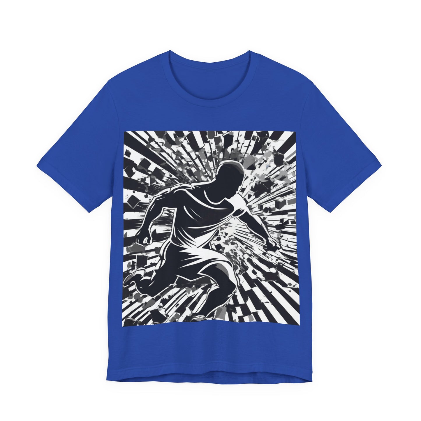 boostlete-field-day-scene-sprinter-halftone-athletic-0248 — Unisex Jersey Short Sleeve (B+C 3001)