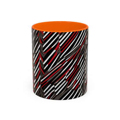 boostlete-field-day-pattern-diagonal-paper-0287 — Accent Mug 11oz/15oz