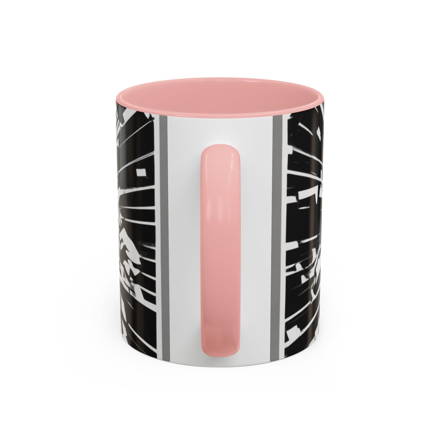 boostlete-field-day-scene-sprinter-halftone-bold-0148 — Accent Mug 11oz/15oz