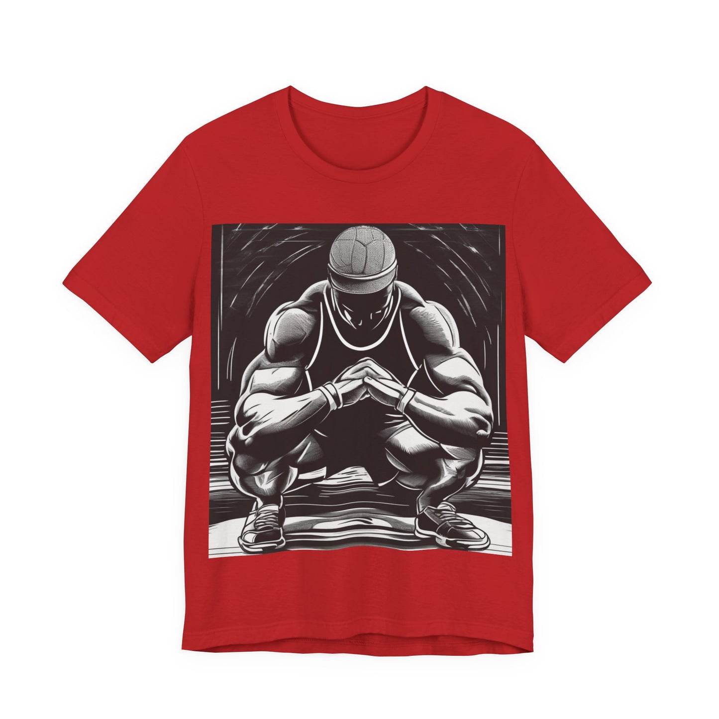 boostlete-pr-season-scene-athlete-outline-athletic-0144 — Unisex Jersey Short Sleeve (B+C 3001)