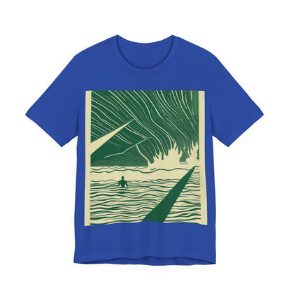 boostlete-mile-by-mile-icon-swimmer-motion-isometric-0078 — Unisex Jersey Short Sleeve (B+C 3001)