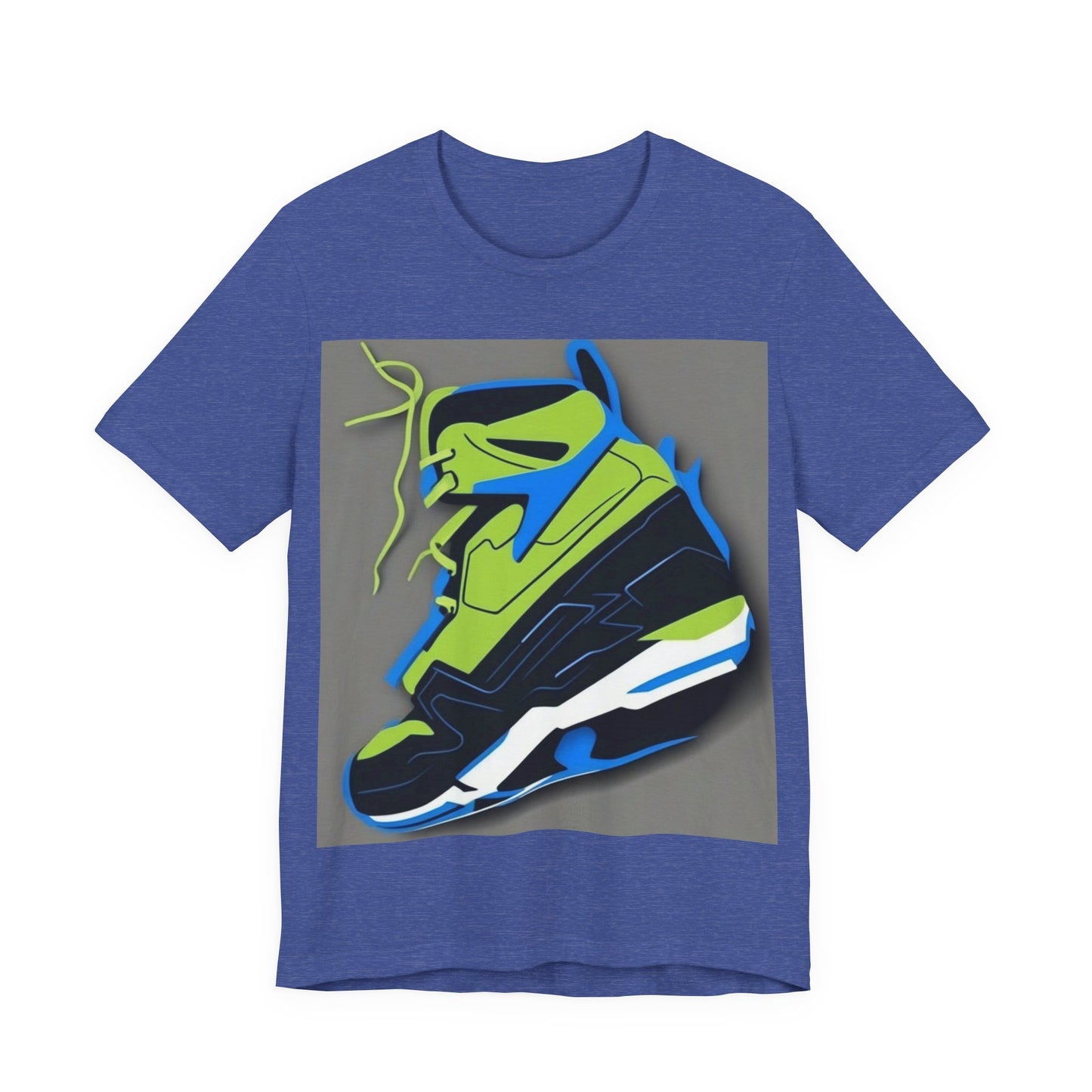 boostlete-quiet-power-icon-sneaker-duotone-paper-0066 — Unisex Jersey Short Sleeve (B+C 3001)