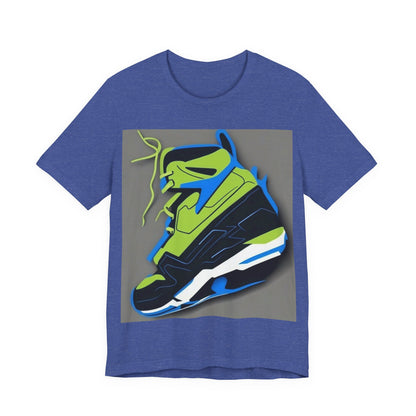 boostlete-quiet-power-icon-sneaker-duotone-paper-0066 — Unisex Jersey Short Sleeve (B+C 3001)