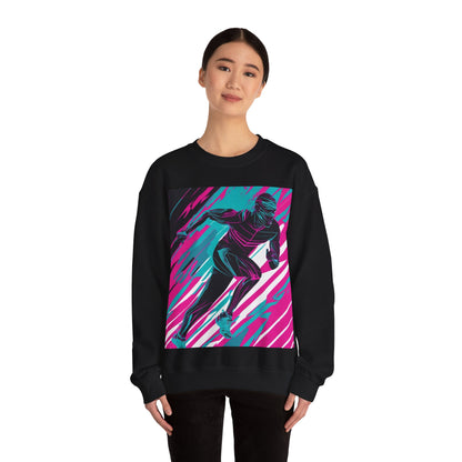 boostlete-mile-by-mile-scene-sprinter-motion-modern-0828 — Unisex Heavy Blend Crewneck (G18000)
