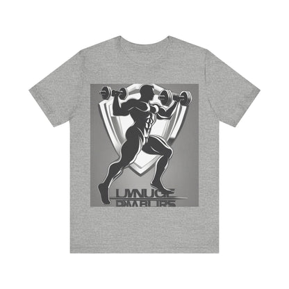 boostlete-mile-by-mile-scene-lunge-3d-athletic-0020 — Unisex Jersey Short Sleeve (B+C 3001)