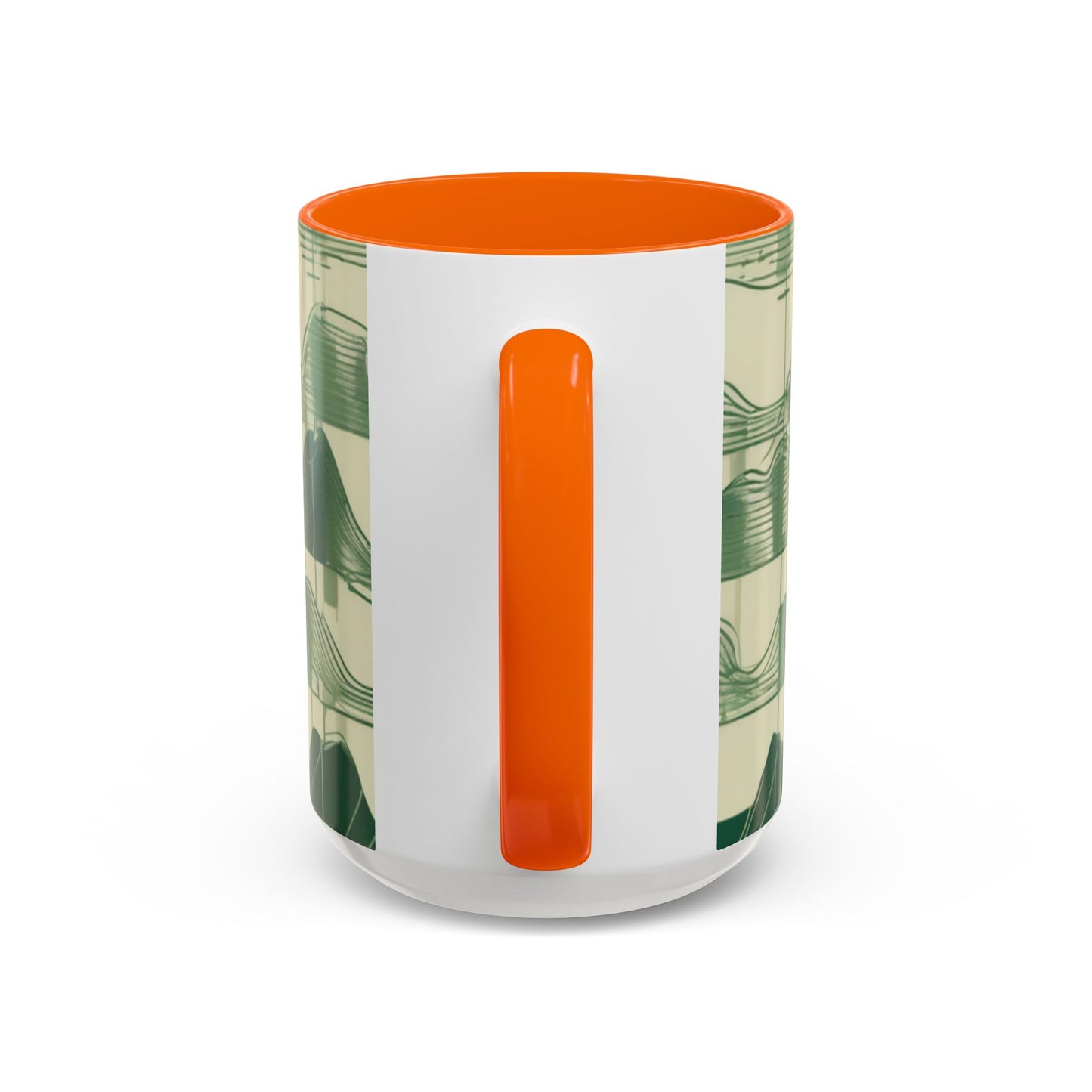 boostlete-mile-by-mile-pattern-audio-blueprint-0971 — Accent Mug 11/15oz