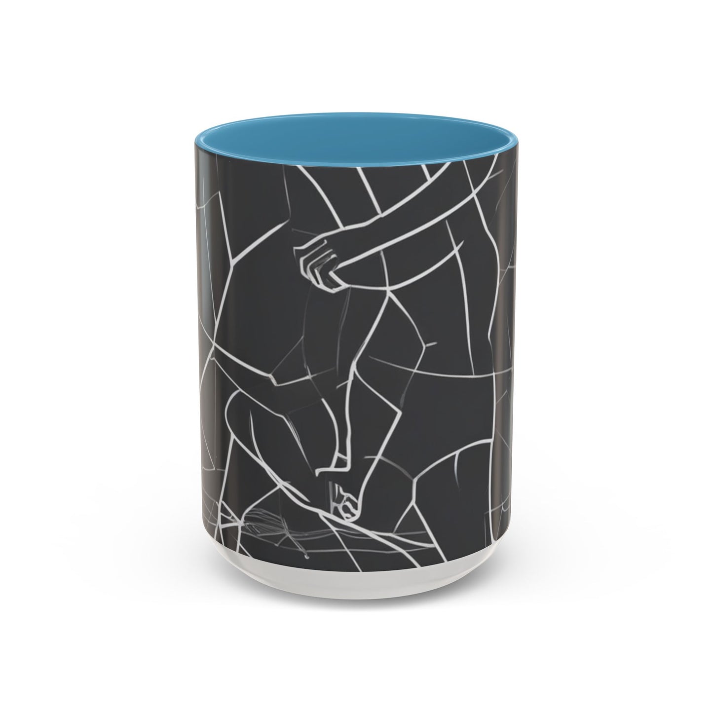 boostlete-pr-season-scene-runner-outline-geometric-1072 — Accent Mug 11/15oz