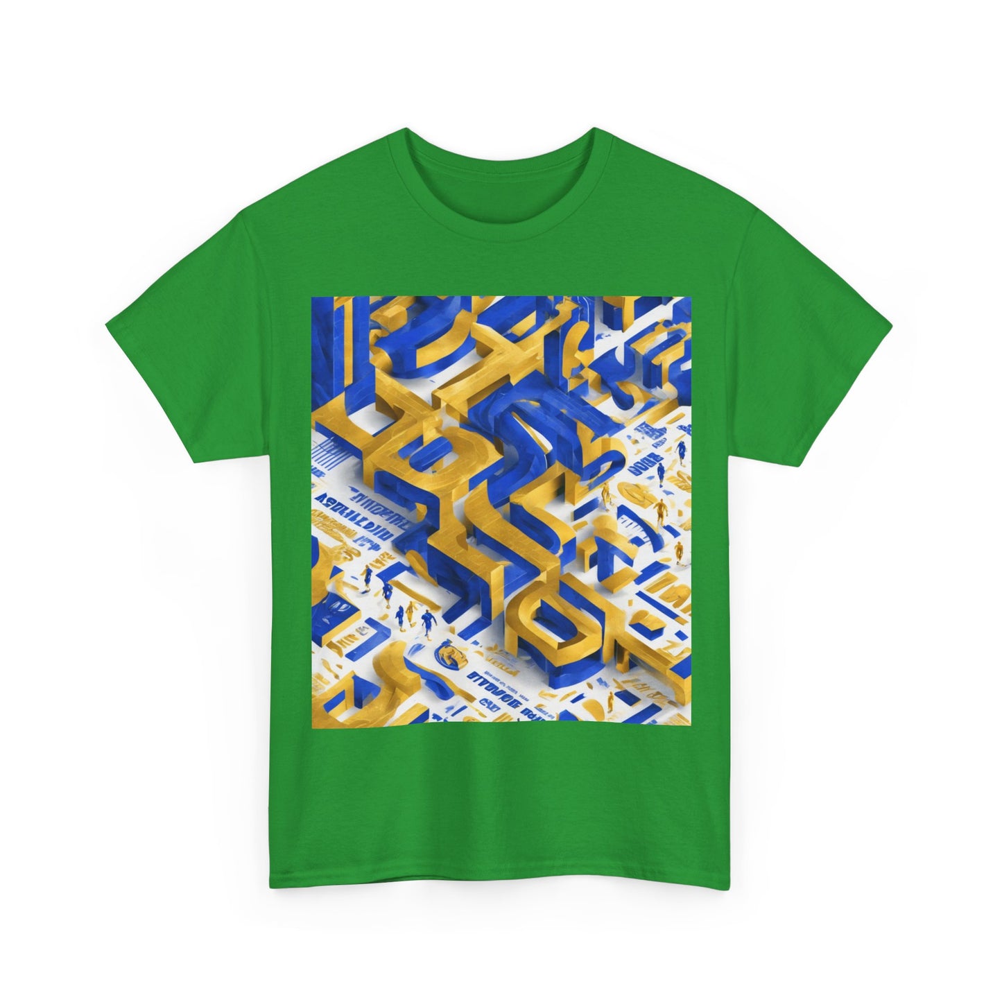 boostlete-iron-intent-type-one-more-rep-arc-isometric-0069 — Unisex Heavy Cotton Tee (Gildan 5000)