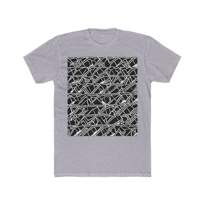 boostlete-boost-mode-pattern-stair-steps-athletic-0311 — Unisex Cotton Crew Tee (NL 3600)