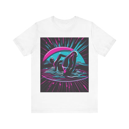 boostlete-pr-season-icon-swimmer-duotone-bold-0126 — Unisex Jersey Short Sleeve (B+C 3001)