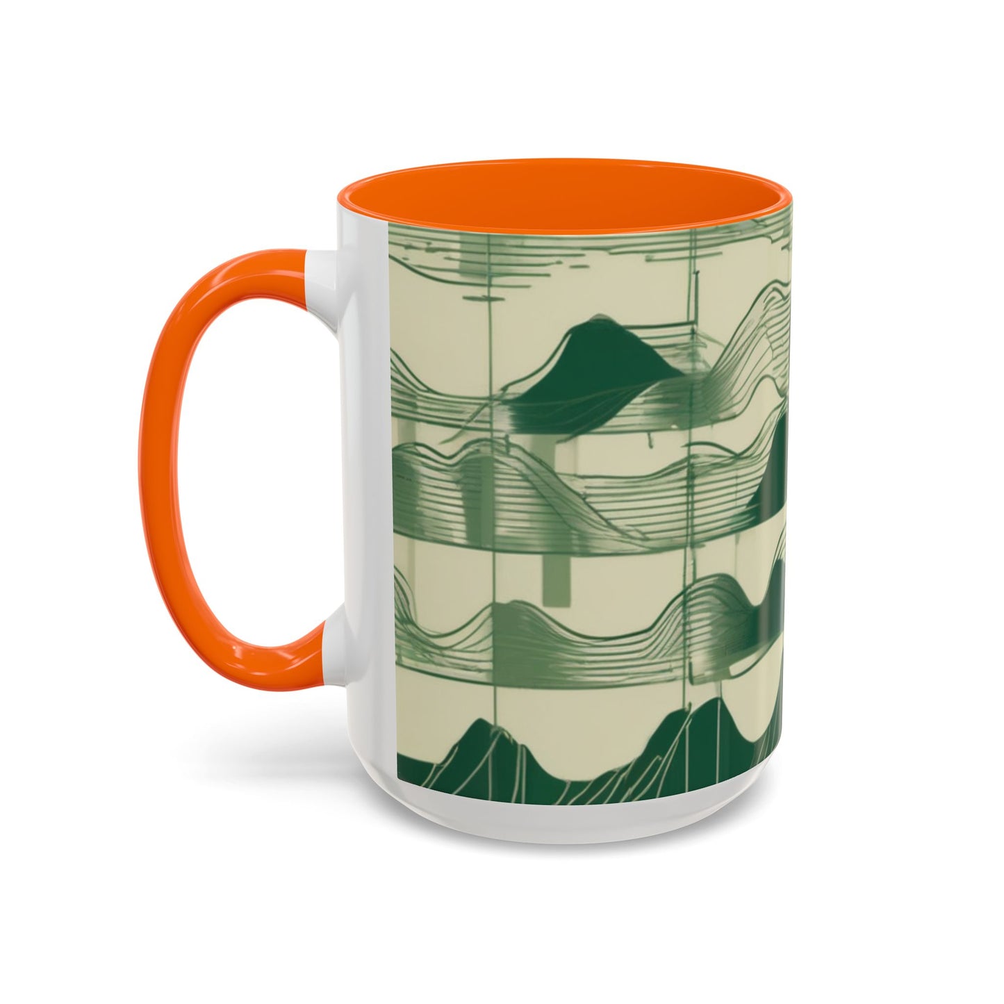 boostlete-mile-by-mile-pattern-audio-blueprint-0971 — Accent Mug 11/15oz