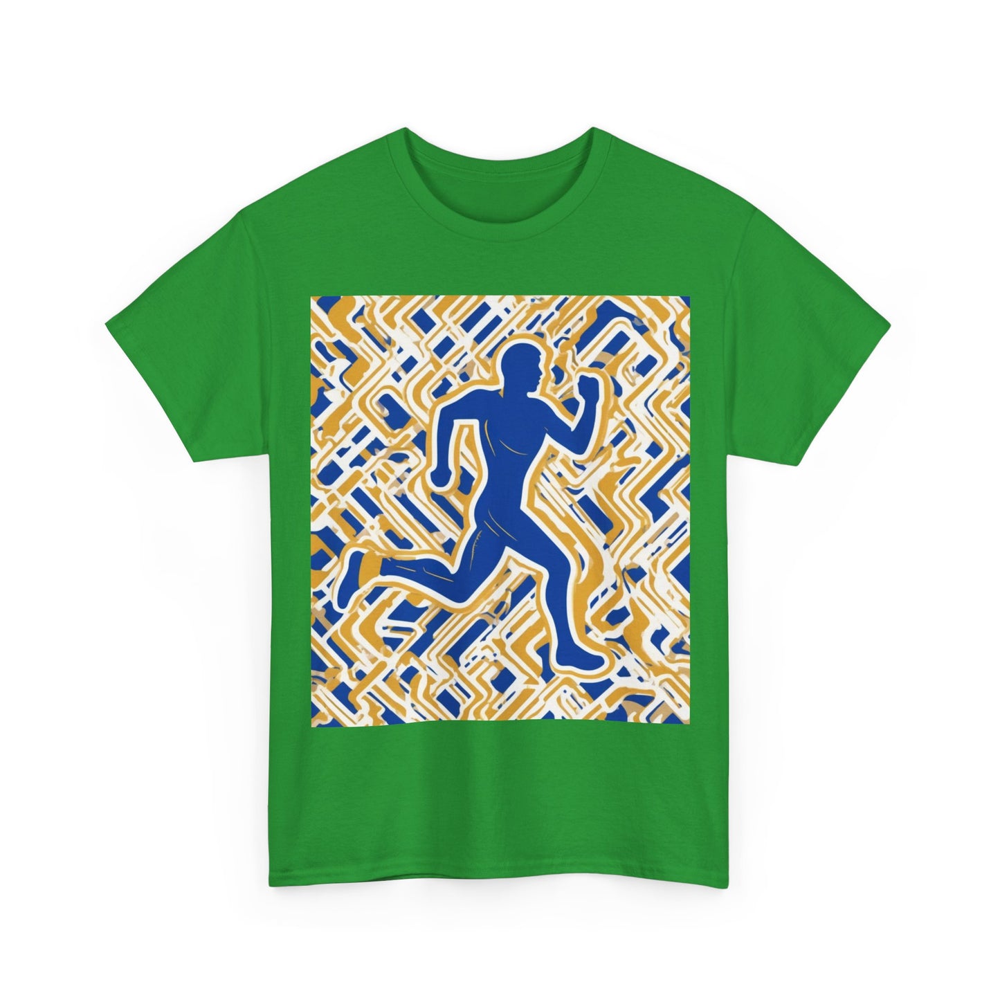 boostlete-pr-season-icon-runner-outline-industrial-0170 — Unisex Heavy Cotton Tee (Gildan 5000)