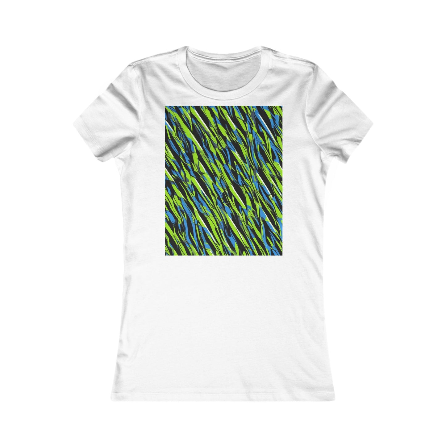 boostlete-iron-intent-pattern-sprint-vector-0219 — Women's Favorite Tee (B+C 6004)
