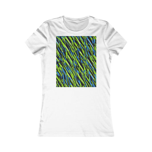boostlete-iron-intent-pattern-sprint-vector-0219 — Women's Favorite Tee (B+C 6004)