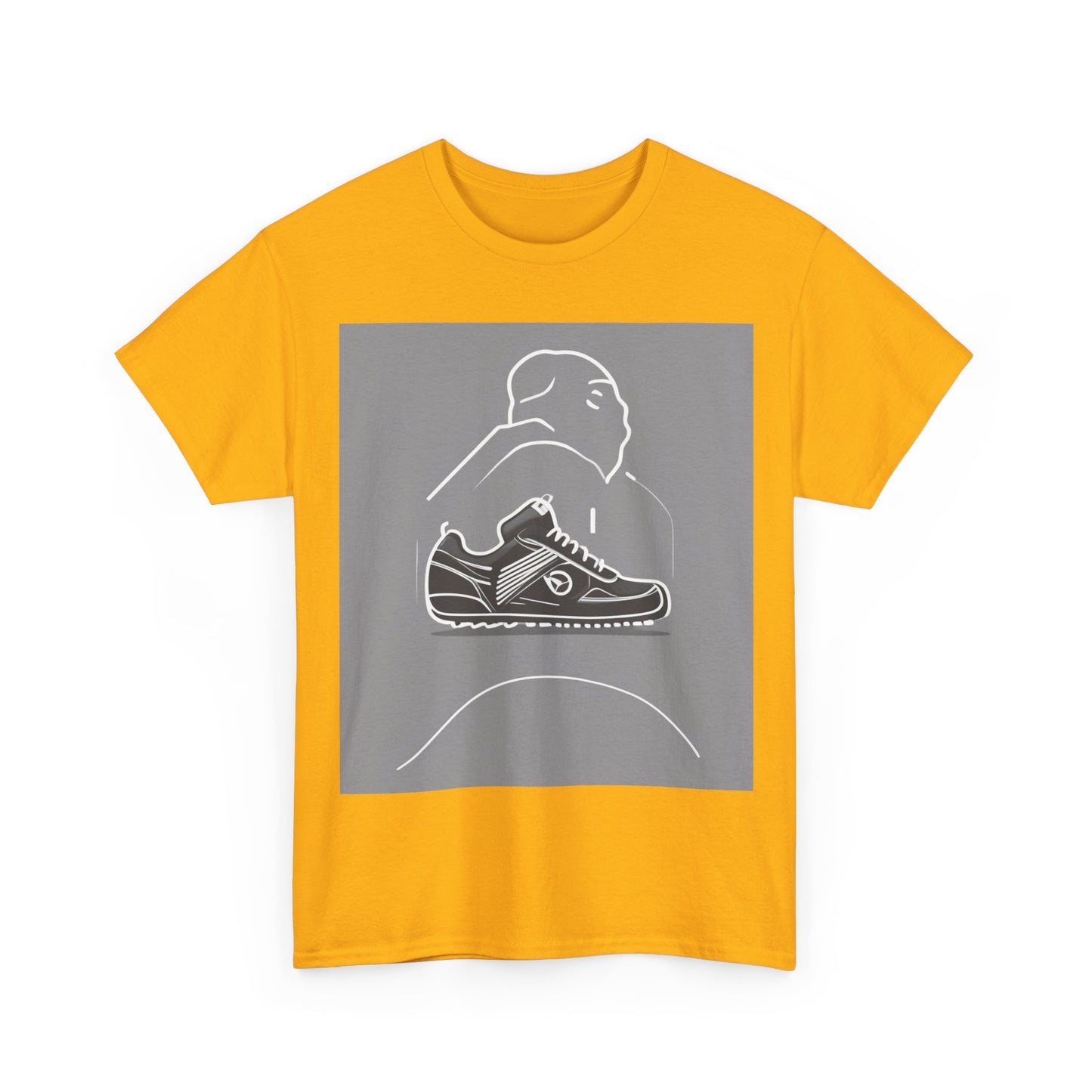 boostlete-boost-mode-icon-sneaker-offset-vector-0166 — Unisex Heavy Cotton Tee (Gildan 5000)