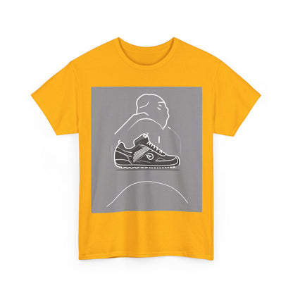 boostlete-boost-mode-icon-sneaker-offset-vector-0166 — Unisex Heavy Cotton Tee (Gildan 5000)