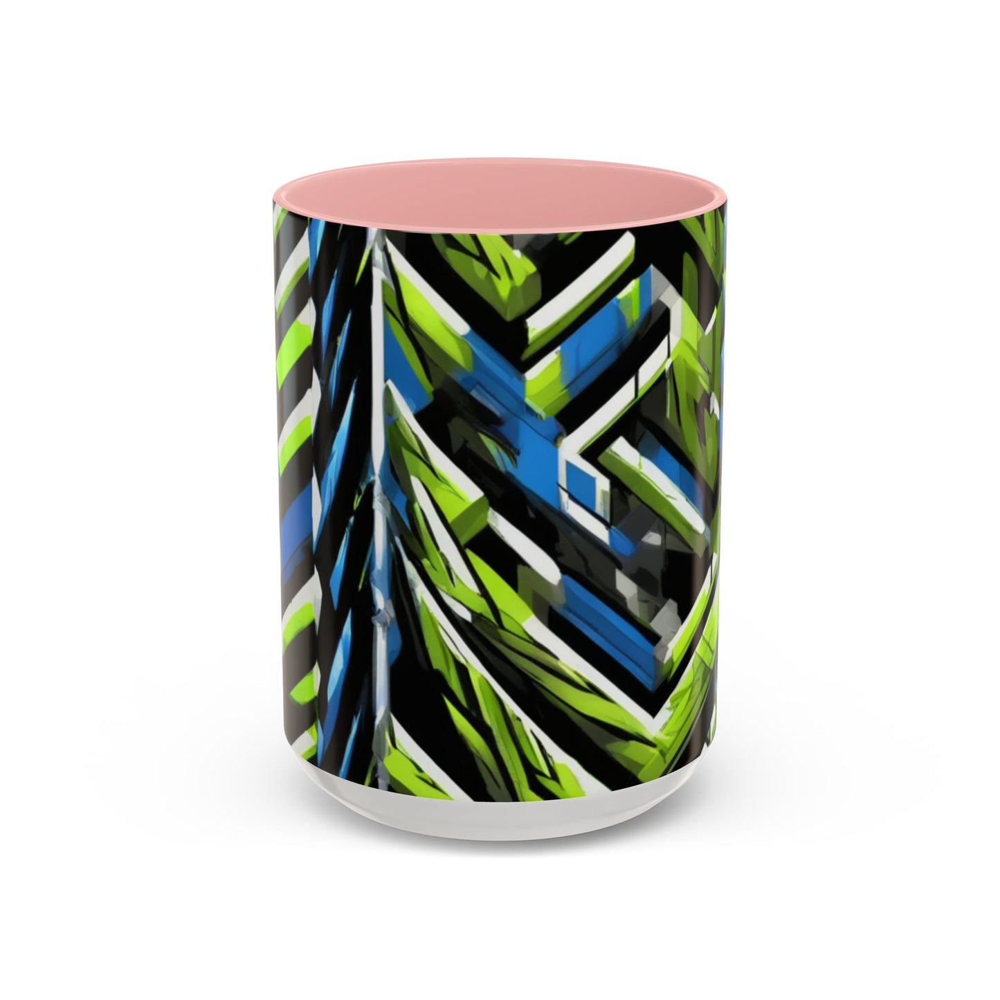 boostlete-rise-grind-pattern-chevron-isometric-0195 — Accent Mug 11oz/15oz