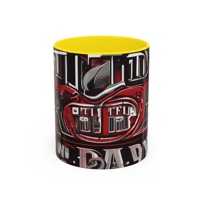 boostlete-boost-mode-type-win-the-day-outline-over-solid-monoline-0477 — Accent Mug 11/15oz