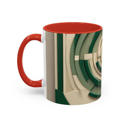 boostlete-mile-by-mile-icon-target-3d-modern-0306 — Accent Mug 11oz/15oz