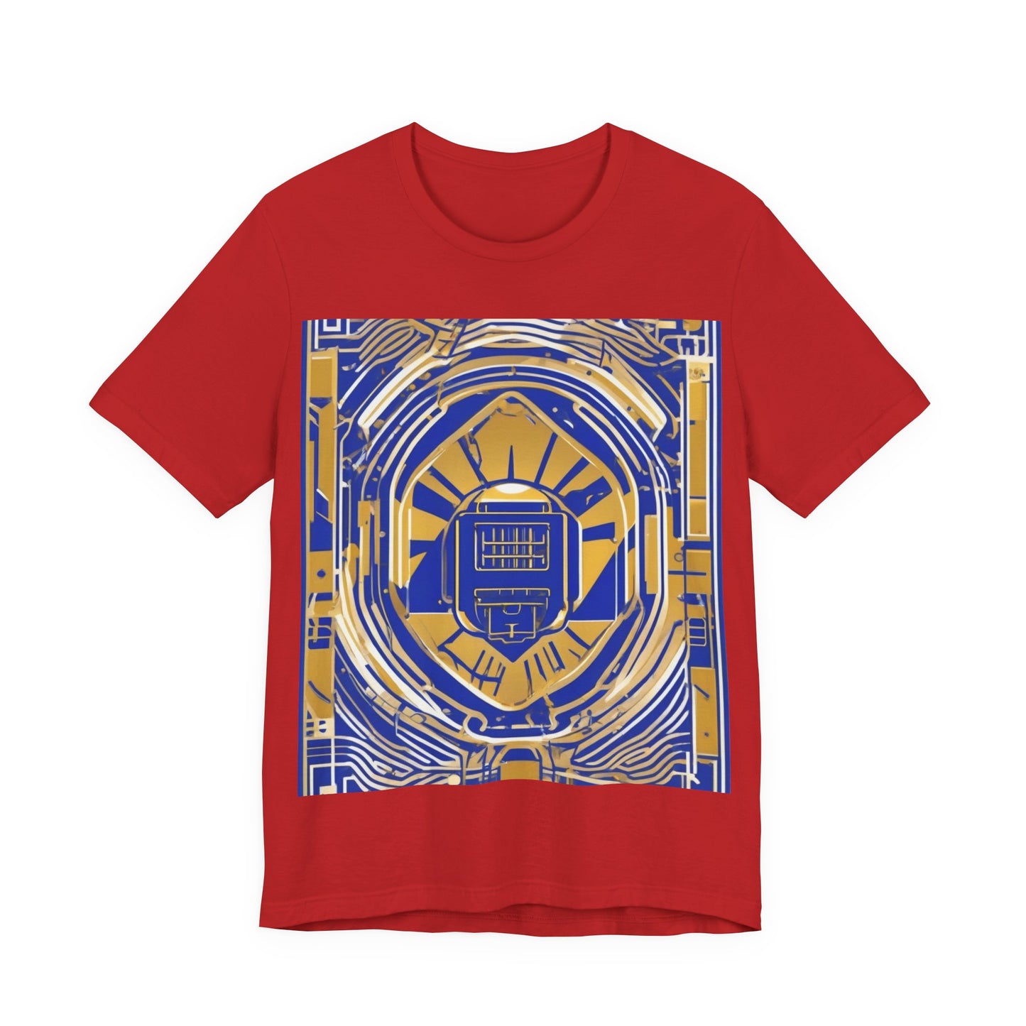 boostlete-mile-by-mile-icon-battery-motion-monoline-0002 — Unisex Jersey Short Sleeve (B+C 3001)