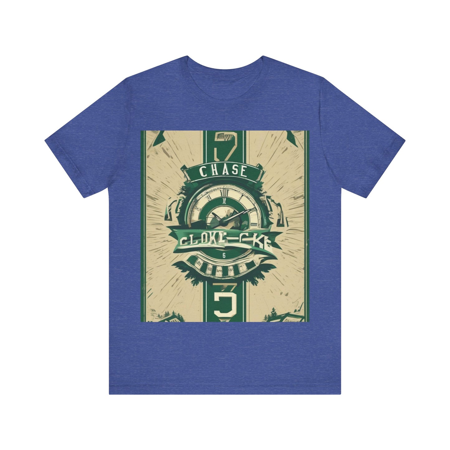 boostlete-mile-by-mile-type-chase-the-clock-banner-athletic-0013 — Unisex Jersey Short Sleeve (B+C 3001)