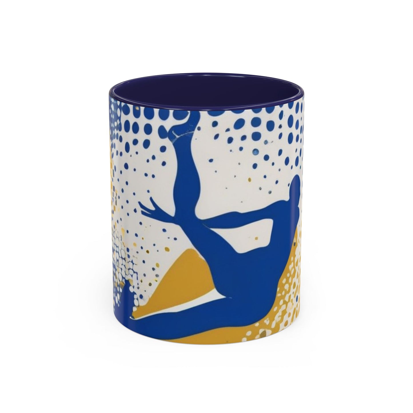boostlete-field-day-icon-swimmer-halftone-paper-0246 — Accent Mug 11oz/15oz