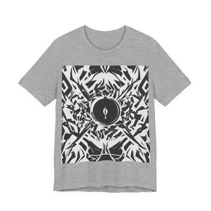 boostlete-am-crew-icon-flame-matte-geometric-0286 — Unisex Jersey Short Sleeve (B+C 3001)