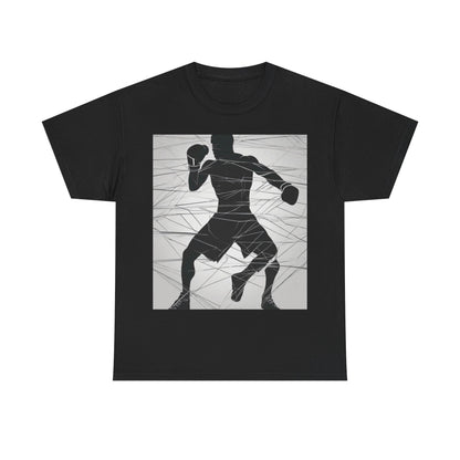 boostlete-mile-by-mile-scene-boxer-motion-geometric-0028 — Unisex Heavy Cotton Tee (Gildan 5000)