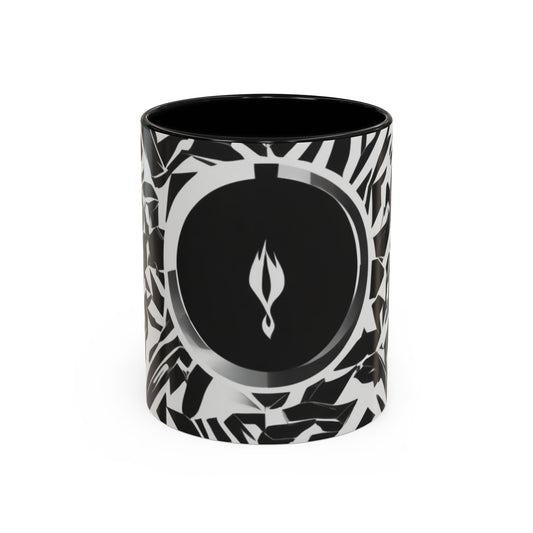 boostlete-am-crew-icon-flame-matte-geometric-0286 — Accent Mug 11oz/15oz
