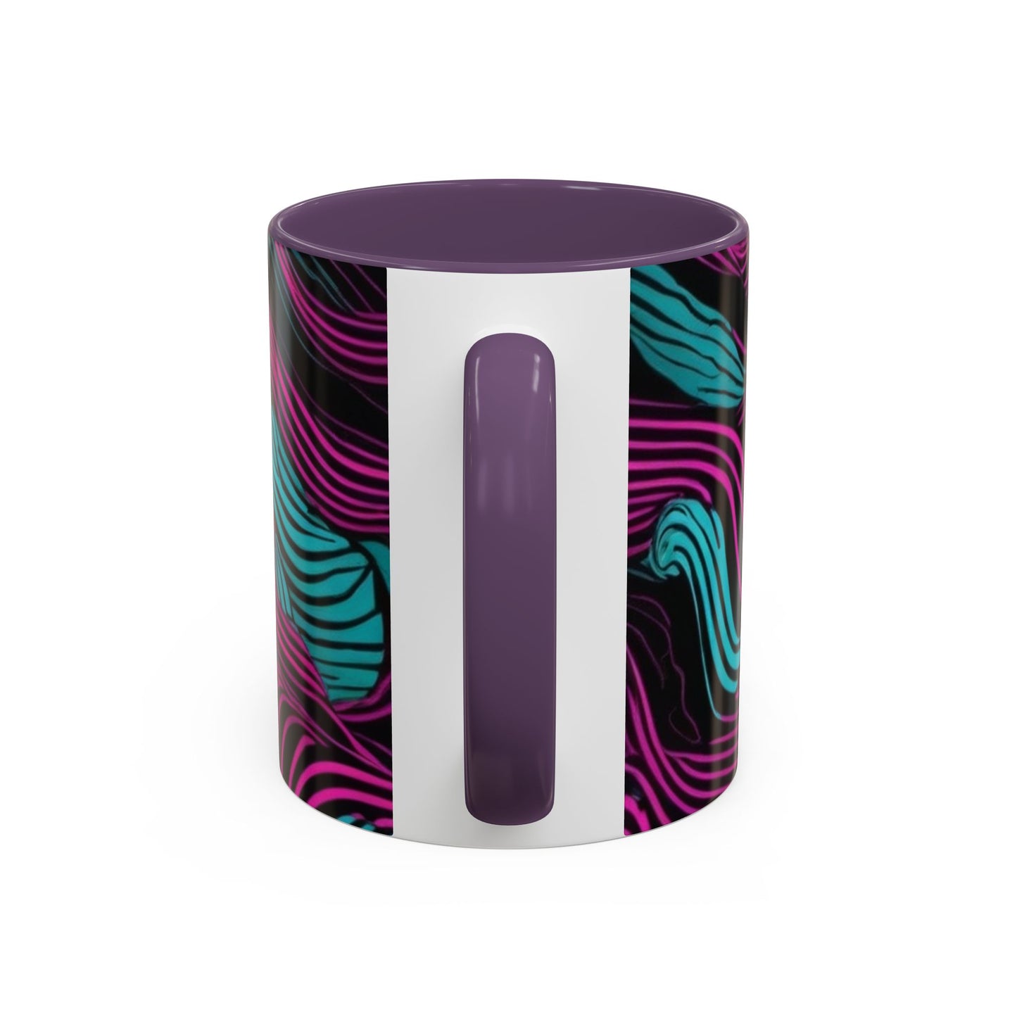 boostlete-recovery-progress-pattern-topographic-engraved-0119 — Accent Mug 11oz/15oz