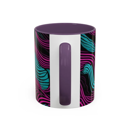 boostlete-recovery-progress-pattern-topographic-engraved-0119 — Accent Mug 11oz/15oz