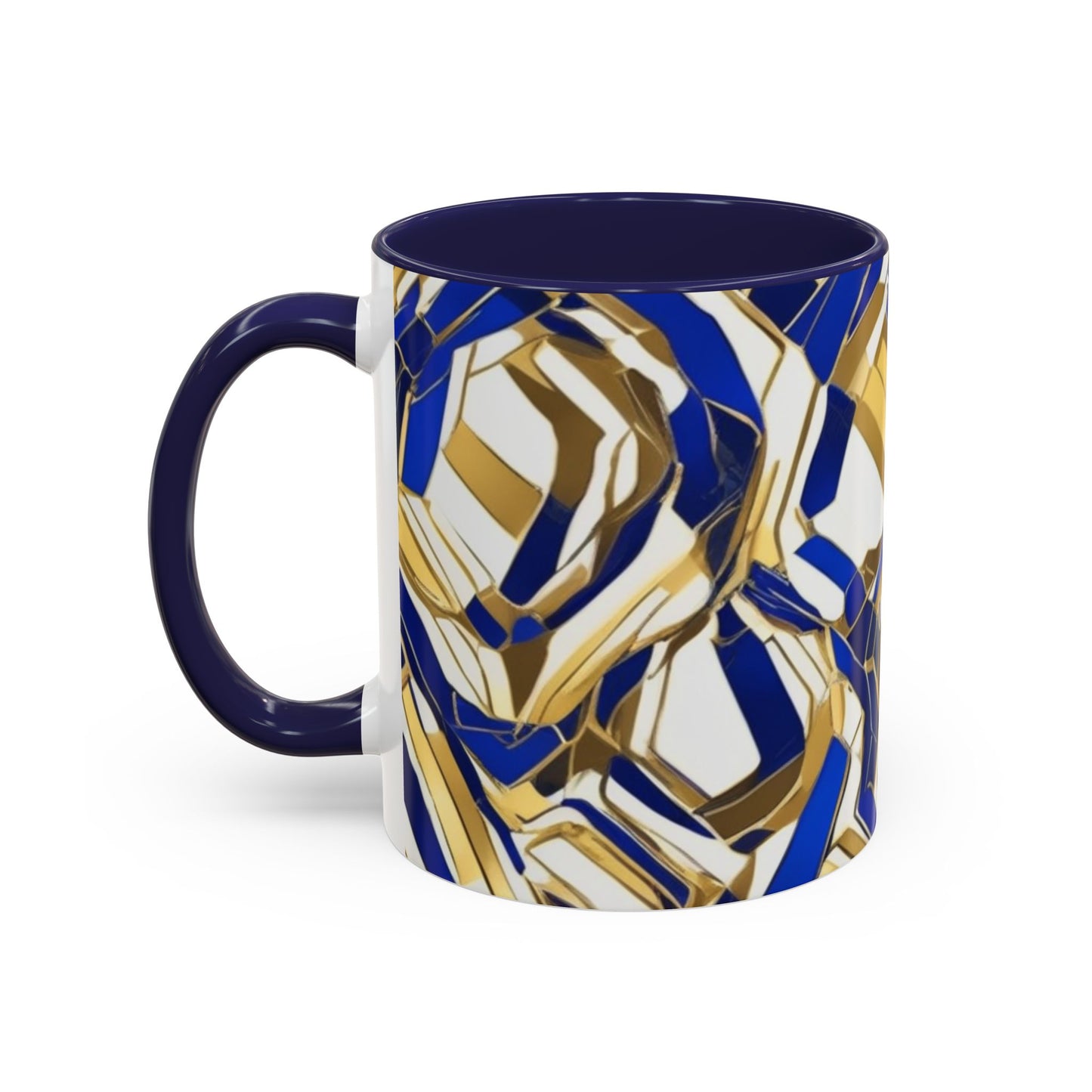 boostlete-boost-mode-pattern-hex-athletic-0611 — Accent Mug 11/15oz