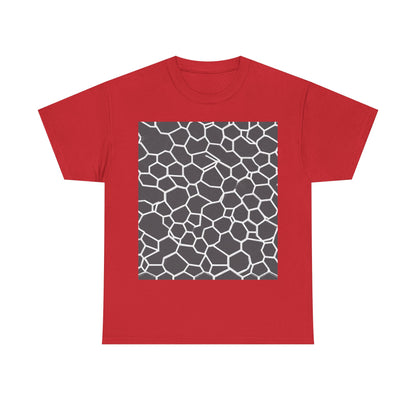 boostlete-iron-intent-pattern-hex-blueprint-0063 — Unisex Heavy Cotton Tee (Gildan 5000)