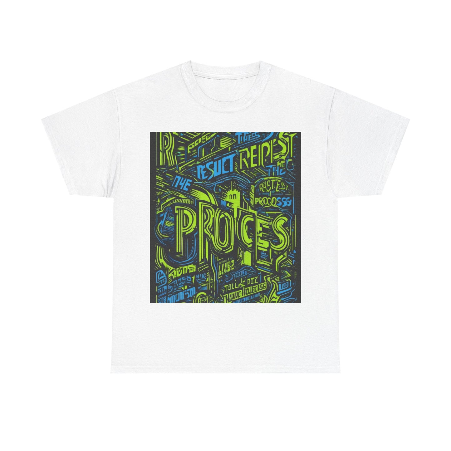 boostlete-rise-grind-type-respect-the-process-big-monoline-0265 — Unisex Heavy Cotton Tee (Gildan 5000)