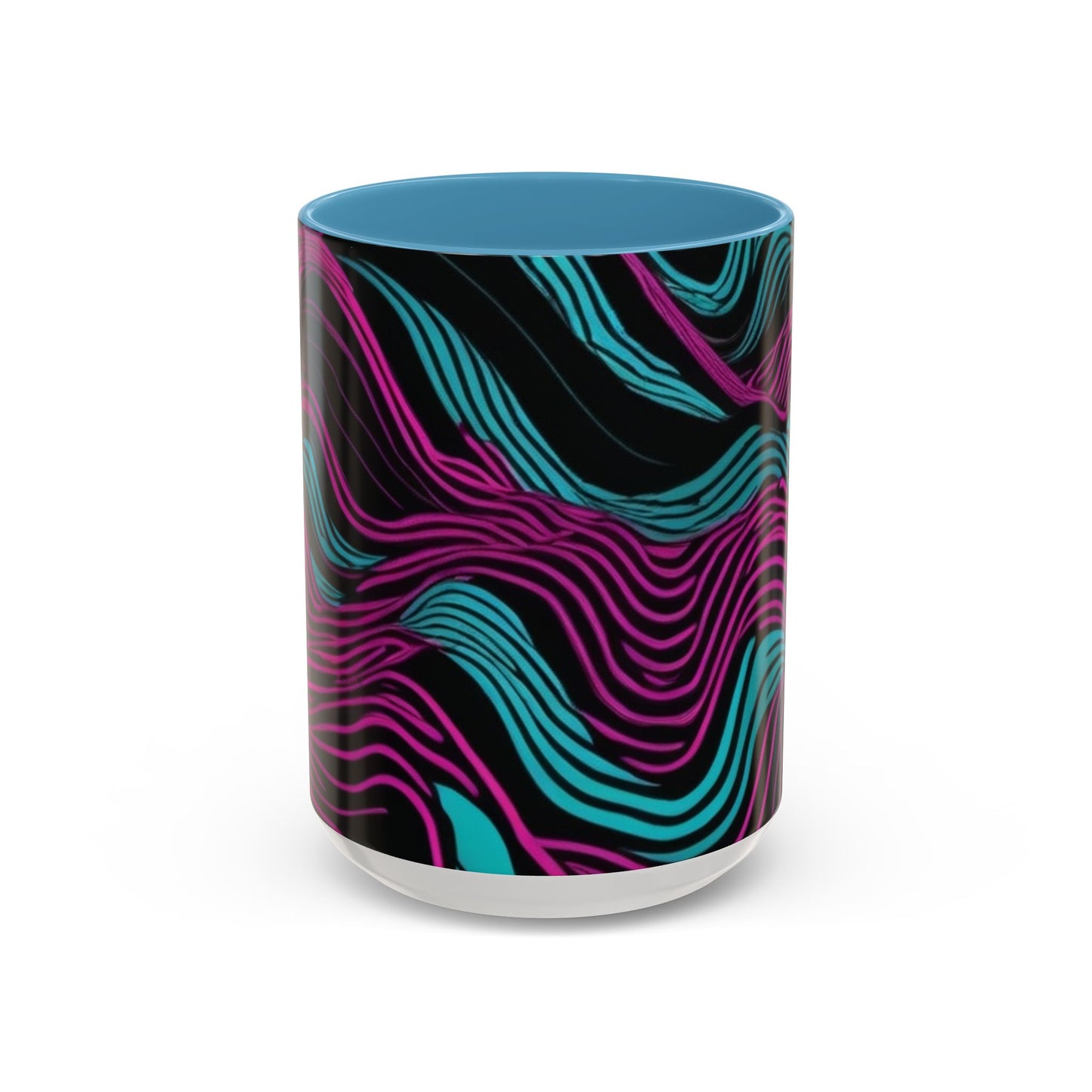 boostlete-recovery-progress-pattern-topographic-engraved-0119 — Accent Mug 11oz/15oz