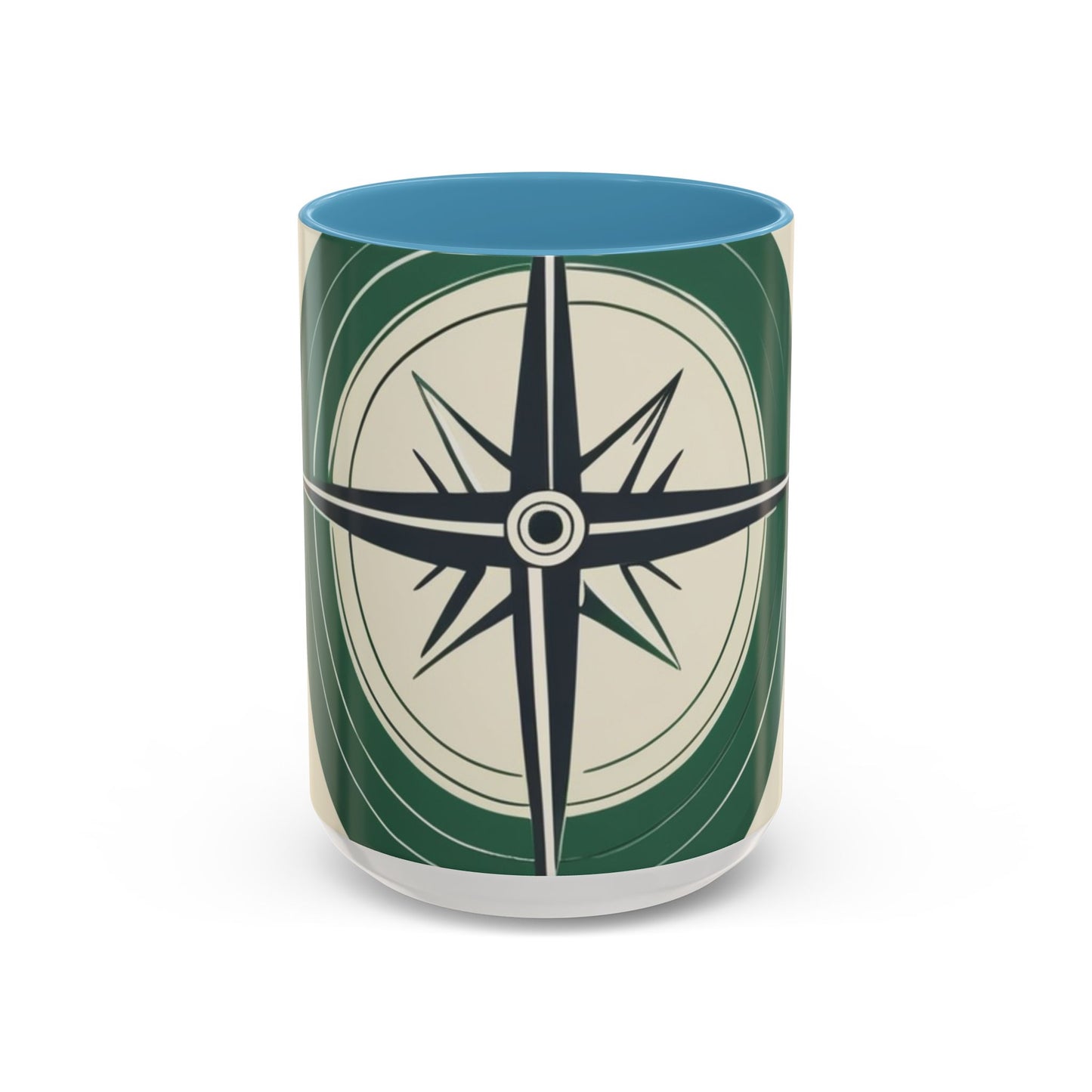 boostlete-iron-intent-icon-compass-soft-blueprint-0614 — Accent Mug 11/15oz