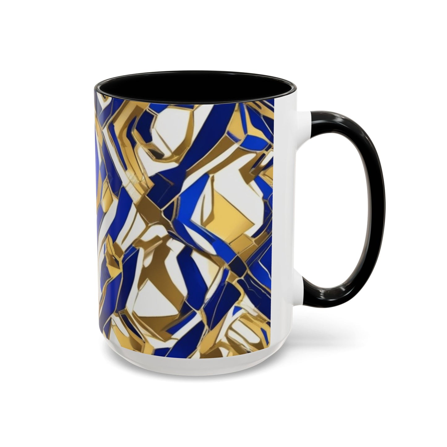 boostlete-boost-mode-pattern-hex-athletic-0611 — Accent Mug 11/15oz