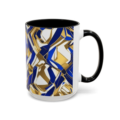 boostlete-boost-mode-pattern-hex-athletic-0611 — Accent Mug 11/15oz