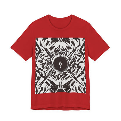 boostlete-am-crew-icon-flame-matte-geometric-0286 — Unisex Jersey Short Sleeve (B+C 3001)