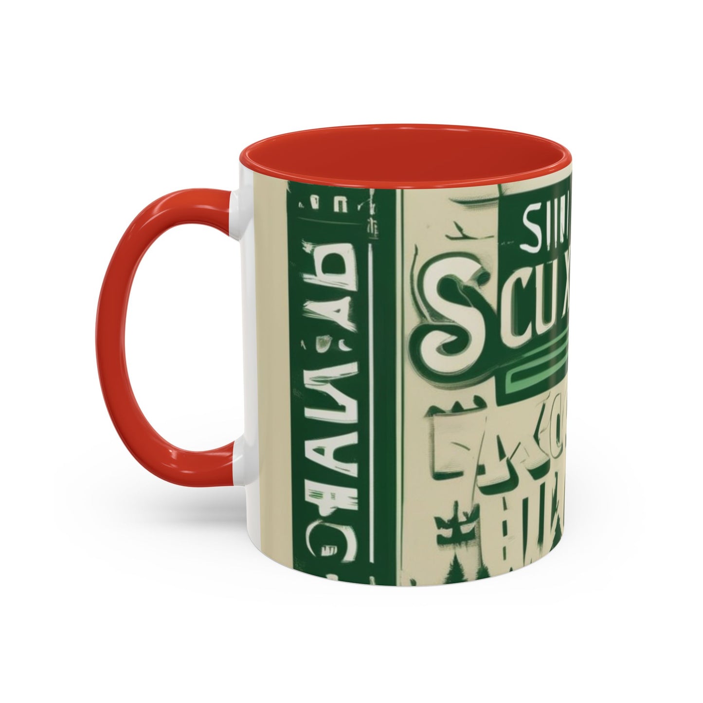 boostlete-rise-grind-type-sin-excusas-banner-monoline-0097 — Accent Mug 11oz/15oz