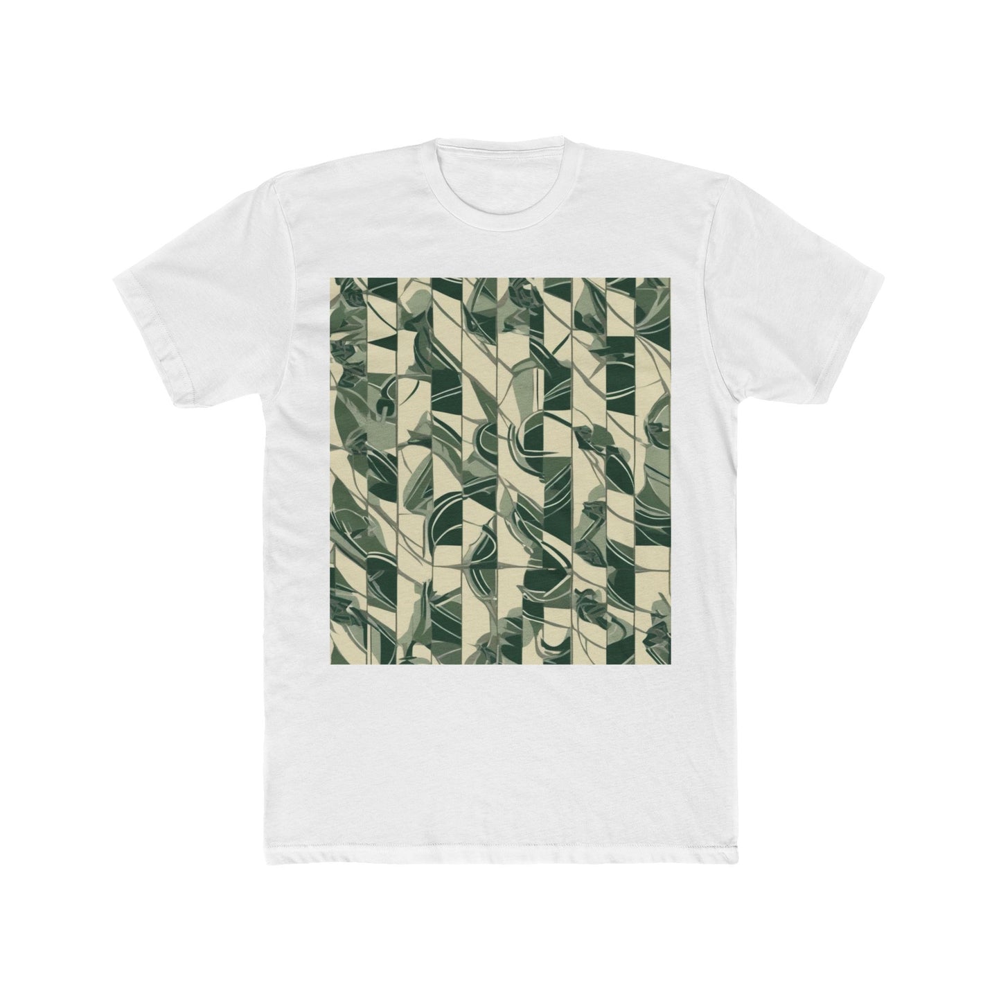 boostlete-mile-by-mile-pattern-stair-steps-athletic-0143 — Unisex Cotton Crew Tee (NL 3600)