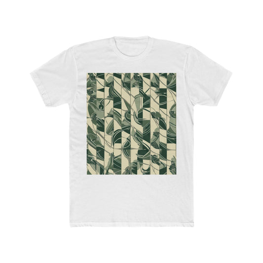 boostlete-mile-by-mile-pattern-stair-steps-athletic-0143 — Unisex Cotton Crew Tee (NL 3600)