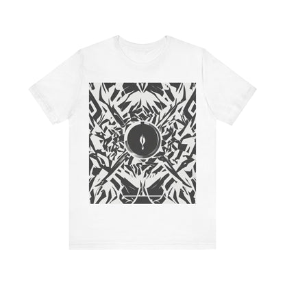 boostlete-am-crew-icon-flame-matte-geometric-0286 — Unisex Jersey Short Sleeve (B+C 3001)